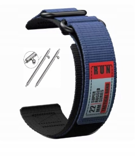 NYLONOVÝ REMÍN NA HODINKY 22 MM + TELESKOPY HUAWEI AMAZFIT SAMSUNG GARMIN